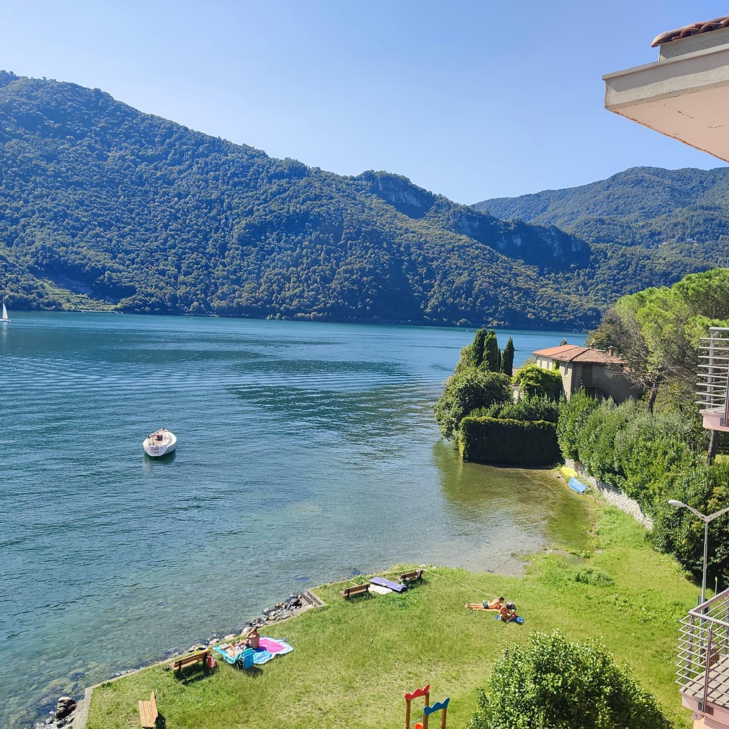Lake Como Casa La Rosa Abbadia Lariana Exterior foto