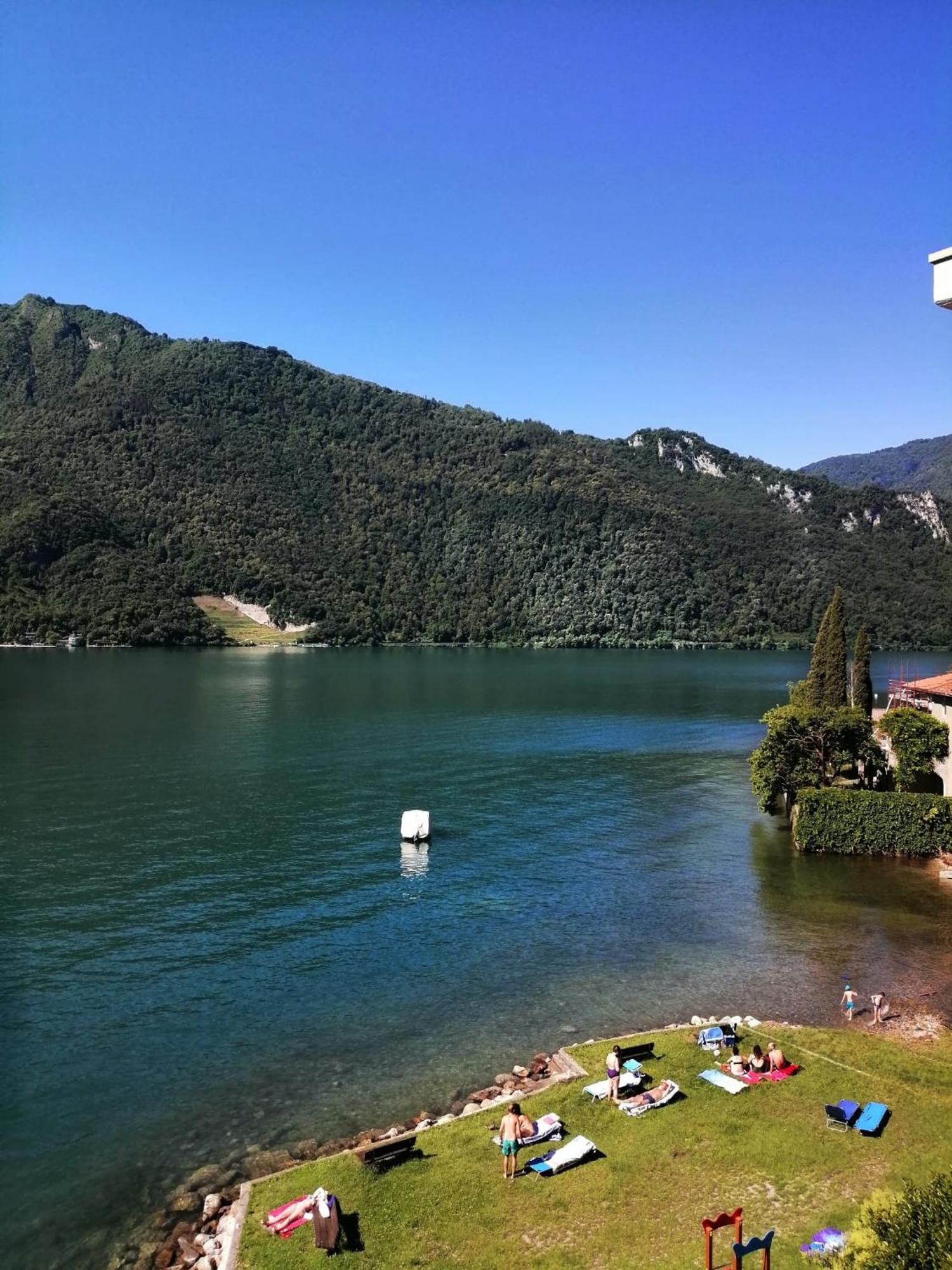 Lake Como Casa La Rosa Abbadia Lariana Exterior foto