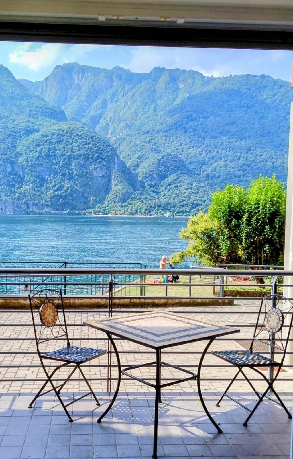 Lake Como Casa La Rosa Abbadia Lariana Exterior foto